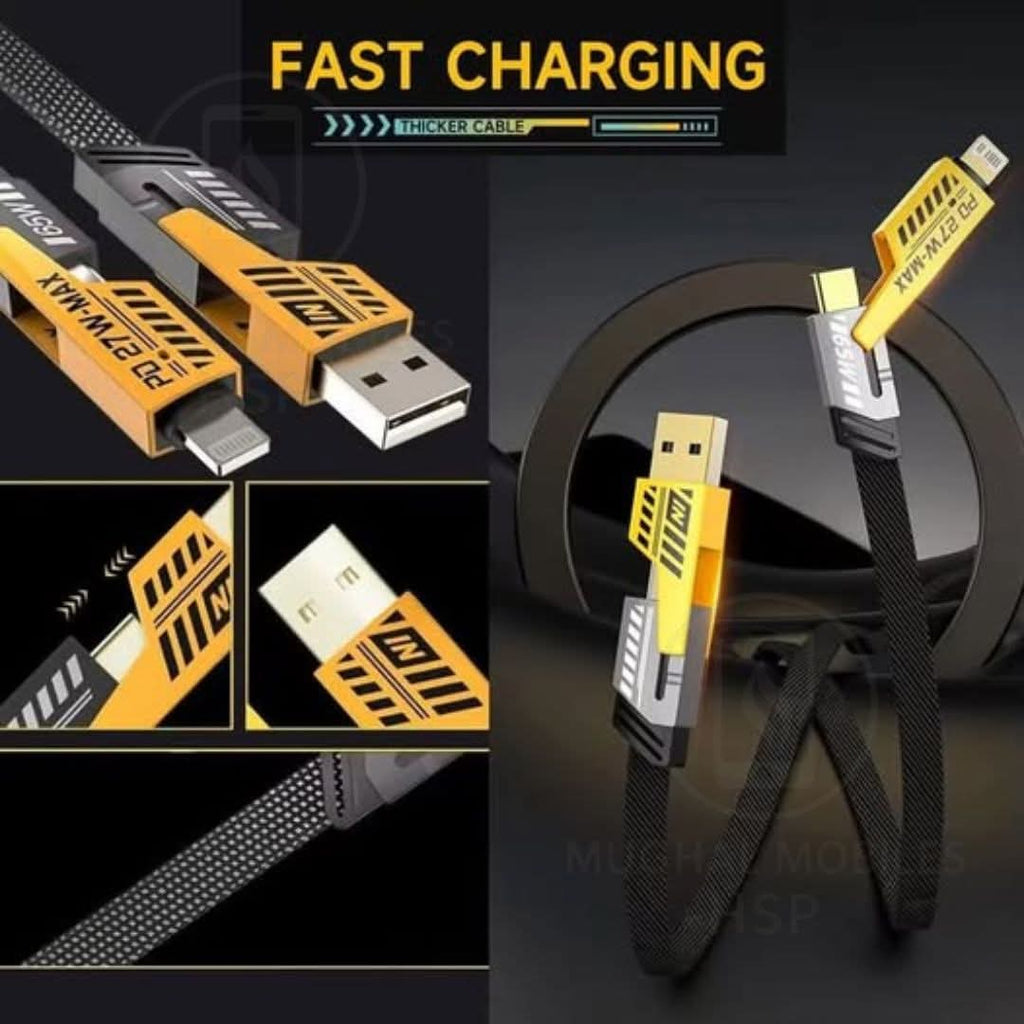 4 In One Fast Charging Cable