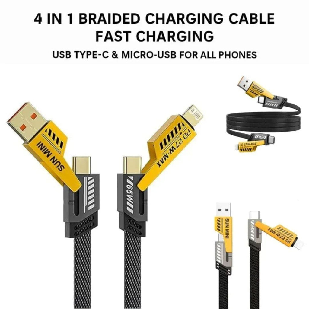 4 In One Fast Charging Cable
